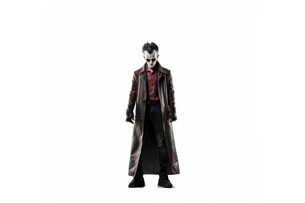 Ugly vampire overcoat outerwear scarecrow. AI generated Image by rawpixel.