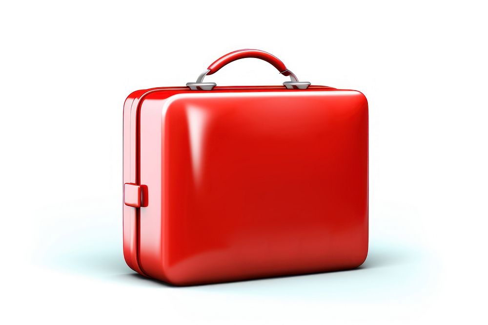 Healthcare icon white background suitcase medicine. AI generated Image by rawpixel.