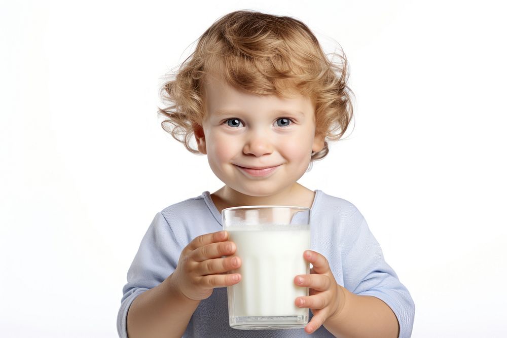 Kid drink milk drinking dairy child. 