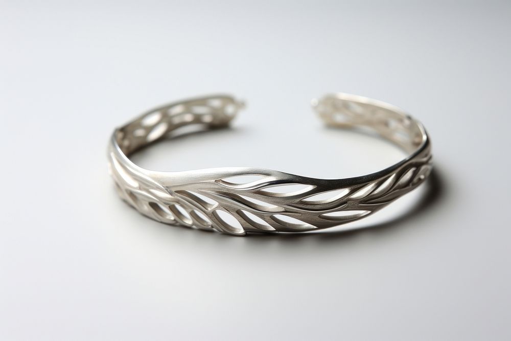 Jewellery bracelet jewelry silver. AI generated Image by rawpixel.