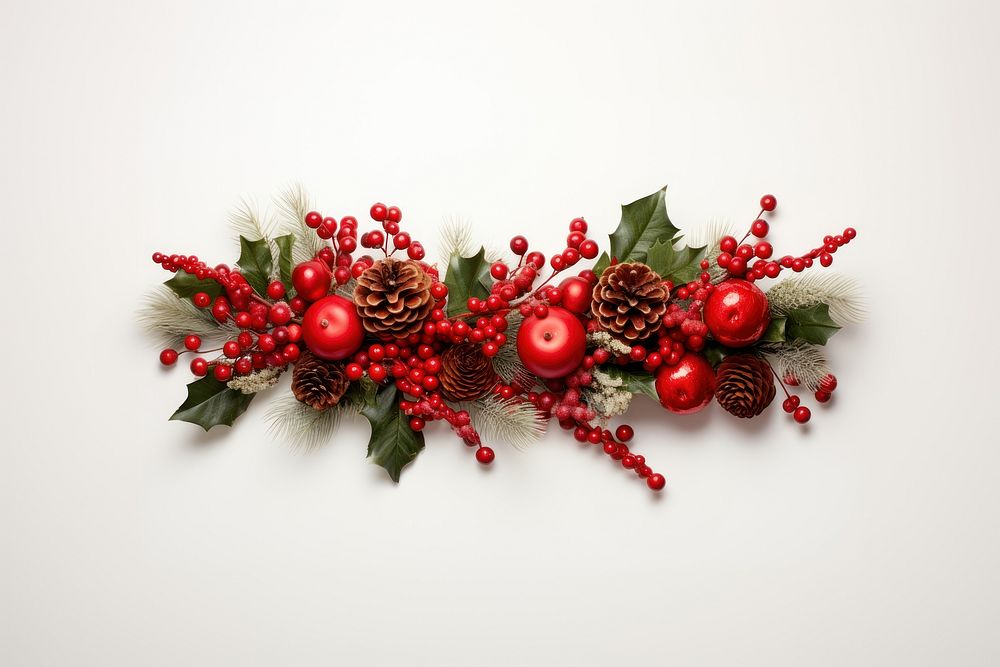 Christmas garland christmas celebration accessories. AI generated Image by rawpixel.