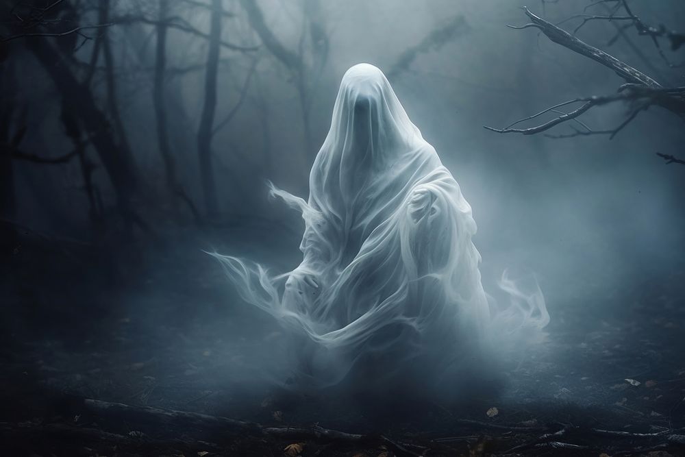 Ghost spirit outdoors nature fog