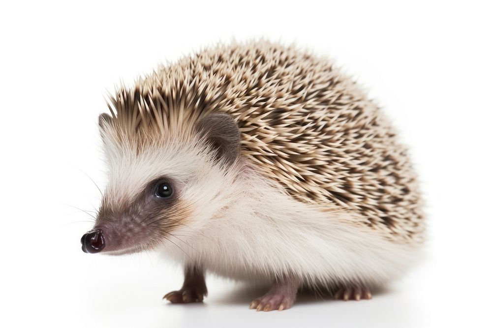 Hedgehog porcupine animal mammal. AI generated Image by rawpixel.