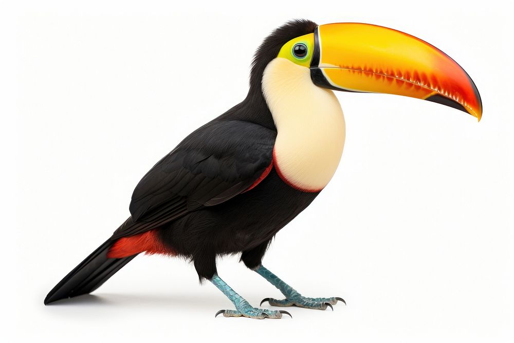 Toco Toucan toucan animal beak. AI generated Image by rawpixel.