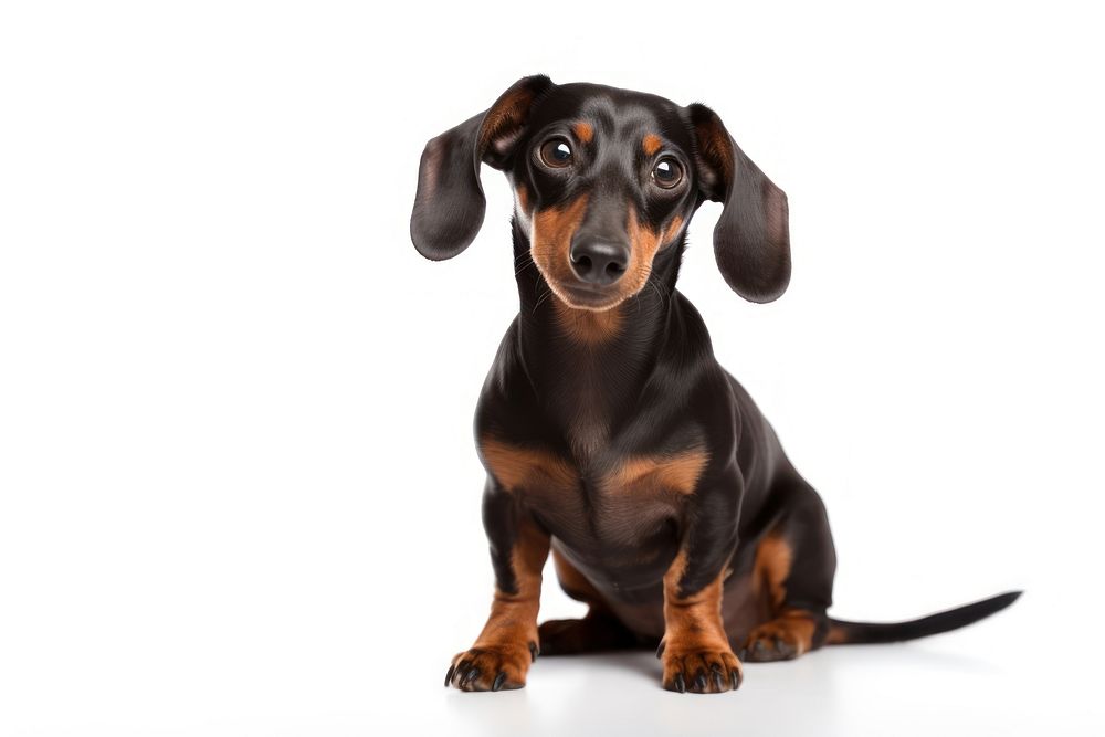 Dog dachshund animal mammal. AI generated Image by rawpixel.