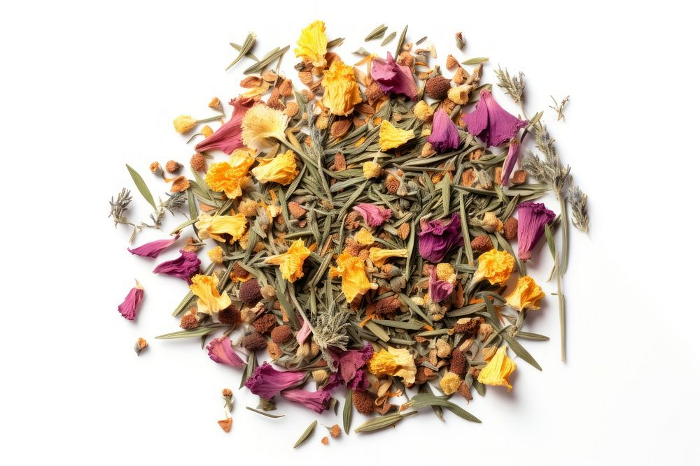 Herbal tea herbs flower herbal. AI generated Image by rawpixel.