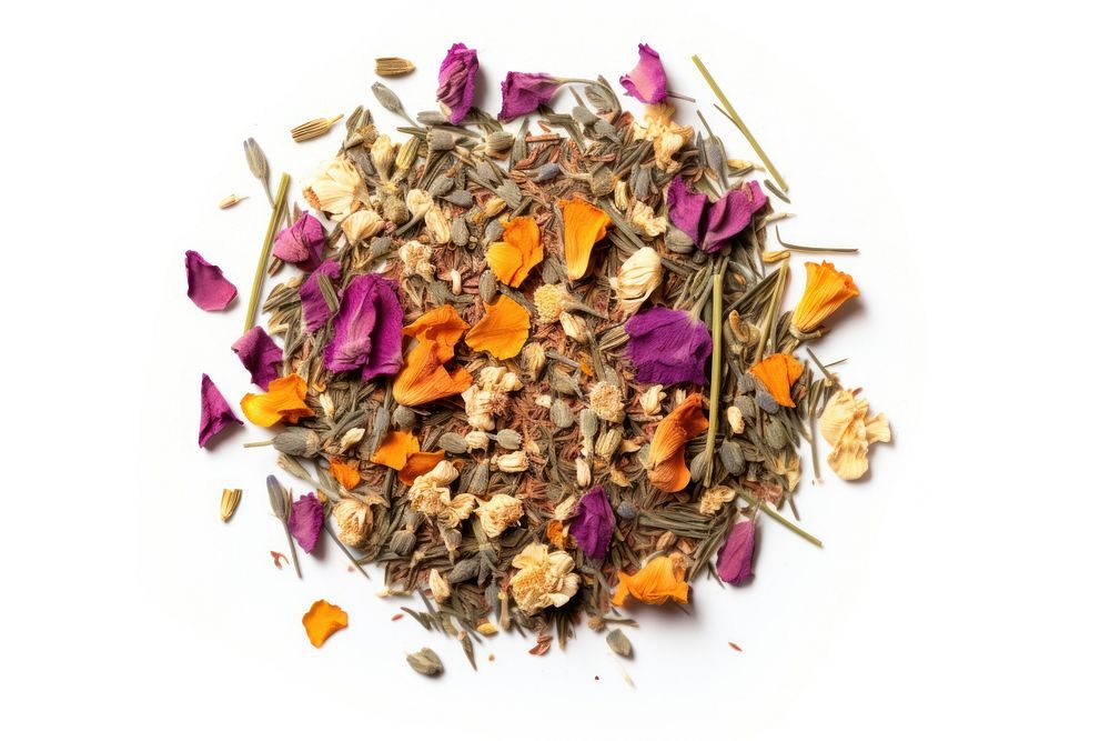 Herbal tea herbs flower herbal. AI generated Image by rawpixel.