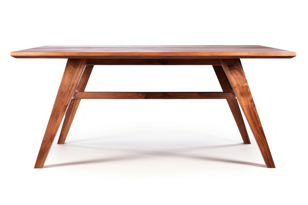 Modern table furniture desk wood. AI generated Image by rawpixel.