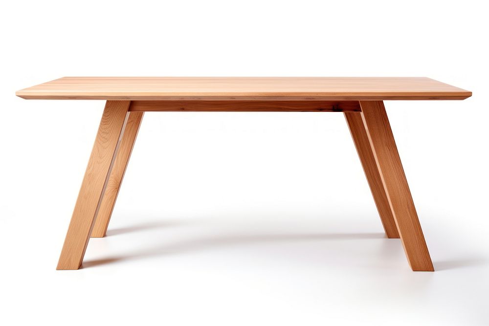 Modern table furniture wood. AI generated Image by rawpixel.