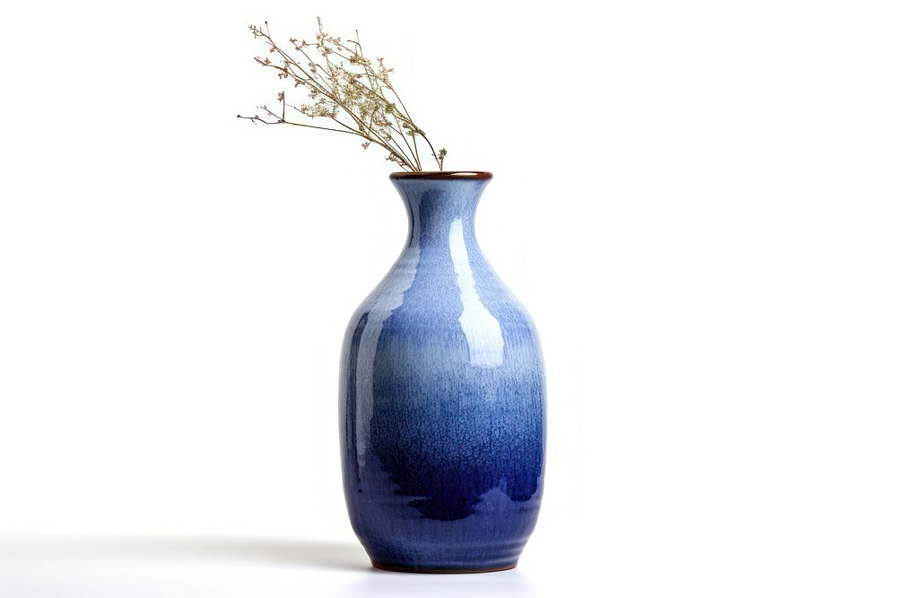 Modern vase porcelain pottery plant. AI generated Image by rawpixel.