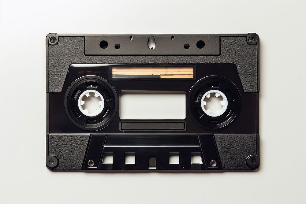 Black Audio Cassette electronics cassette | Free Photo - rawpixel