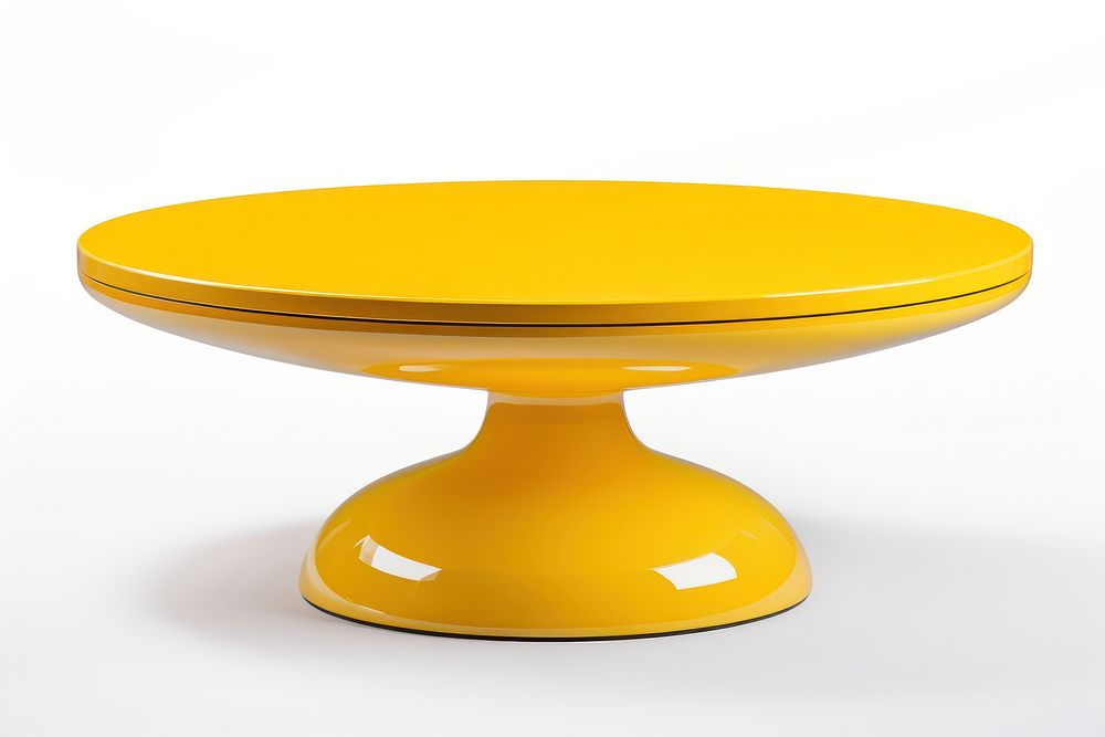 Table table yellow shape. AI generated Image by rawpixel.