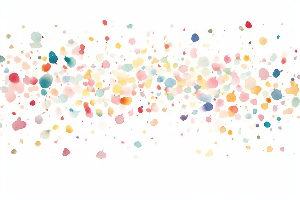 Confetti backgrounds celebration splattered. AI generated Image by rawpixel.