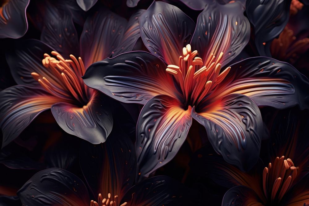 Flowers petal plant inflorescence. AI generated Image by rawpixel.