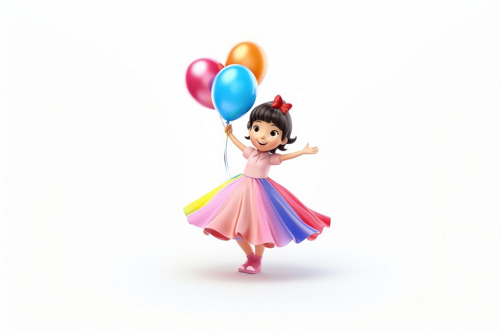 Celebrating Birthday birthday balloon cute. AI generated Image by rawpixel.