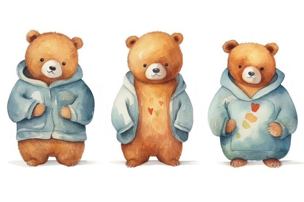 Bear characters mammal animal plush. AI generated Image by rawpixel.