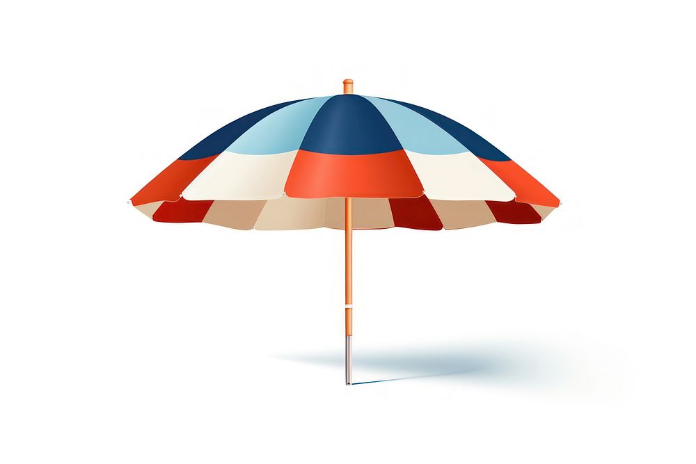 Umbrella white background architecture protection. AI generated Image by rawpixel.