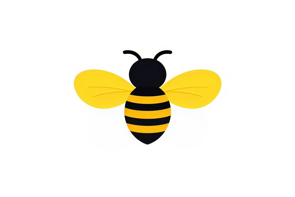 A Bee bee animal insect. AI generated Image by rawpixel.