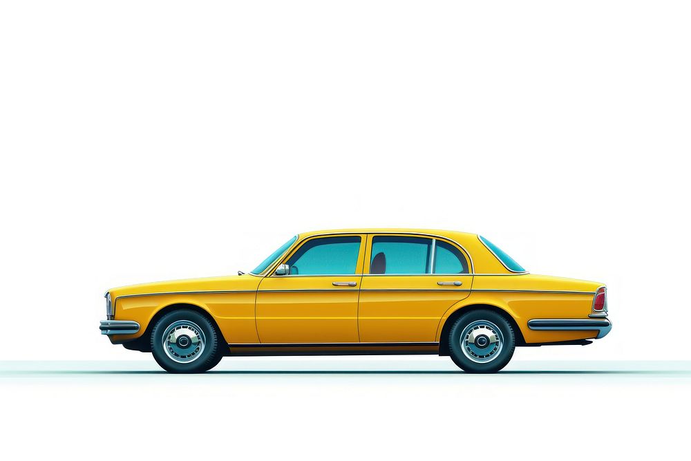 Car vehicle white background transportation. AI generated Image by rawpixel.