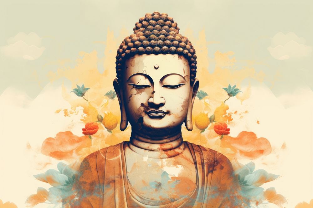 Buddha buddha art representation. AI generated Image by rawpixel.