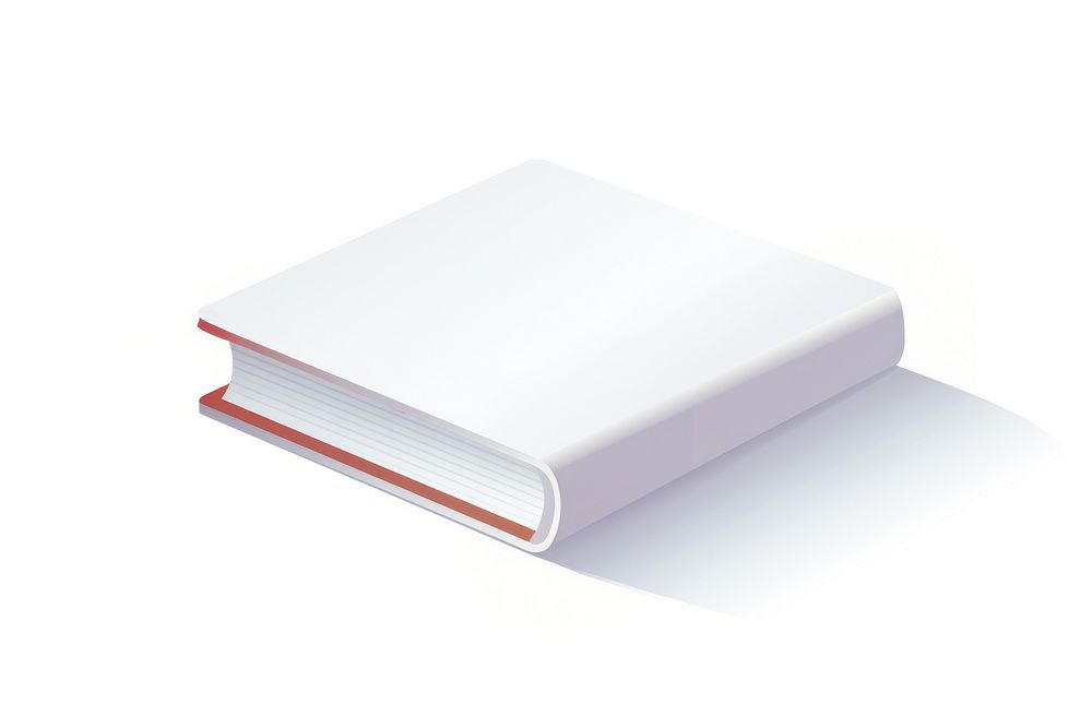 A book publication white white background. AI generated Image by rawpixel.