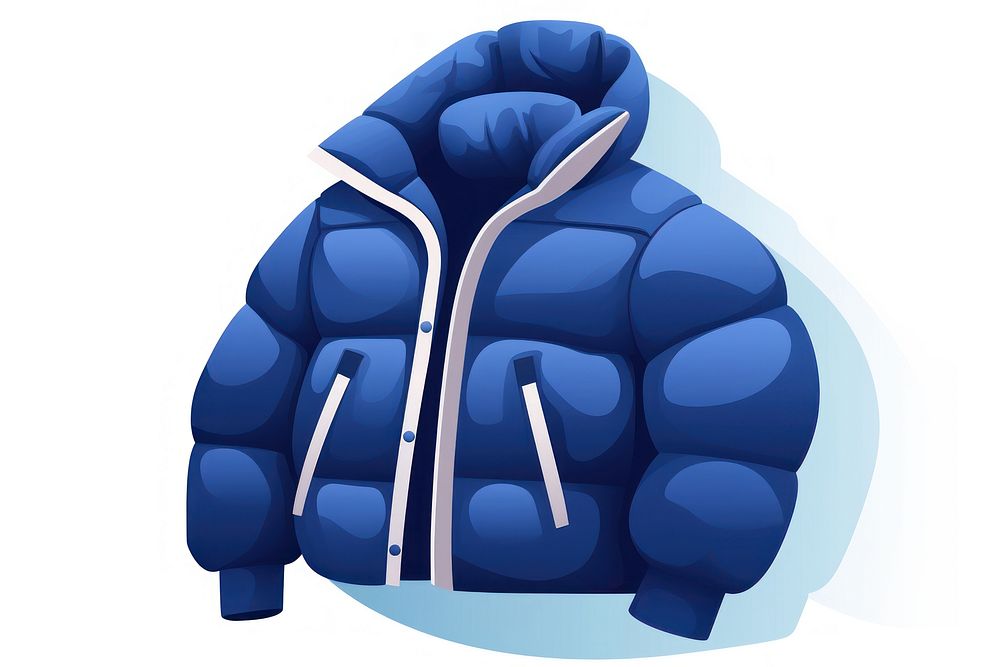 A puffer jacket sweatshirt winter hood. AI generated Image by rawpixel.