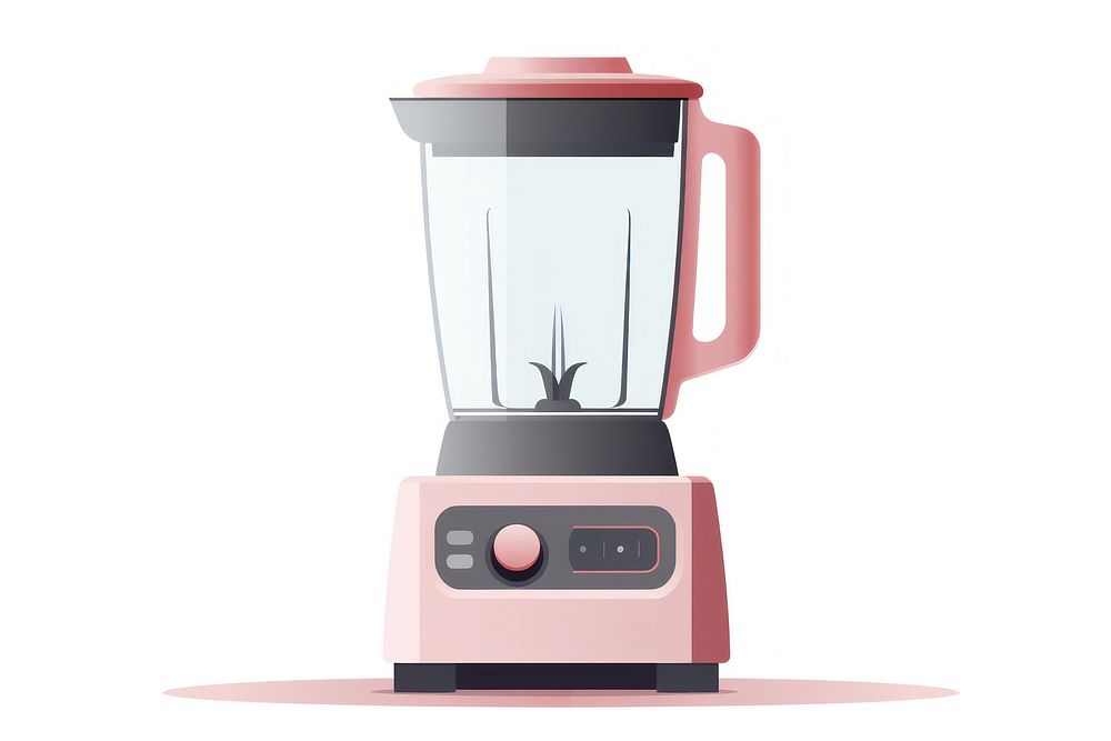 An electric blender appliance mixer white background. AI generated Image by rawpixel.