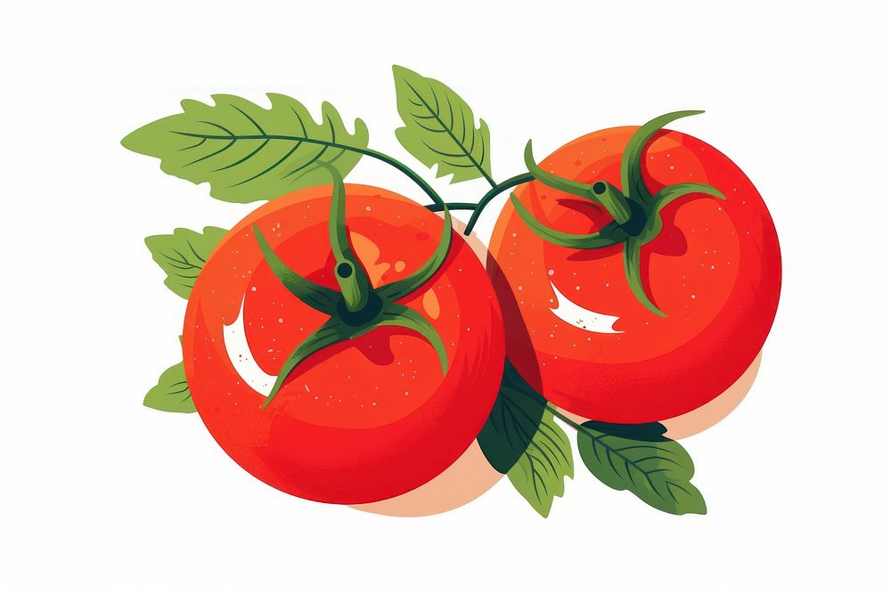 Tomatoes vegetable plant food. AI generated Image by rawpixel.