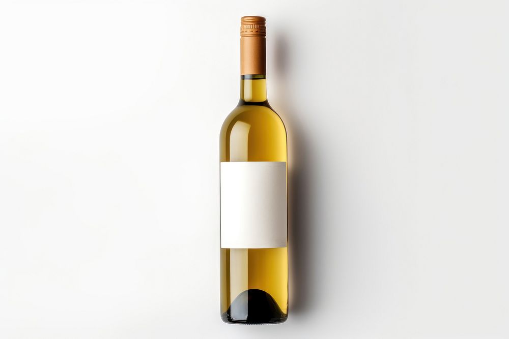 Wine Bottle bottle wine drink. AI generated Image by rawpixel.