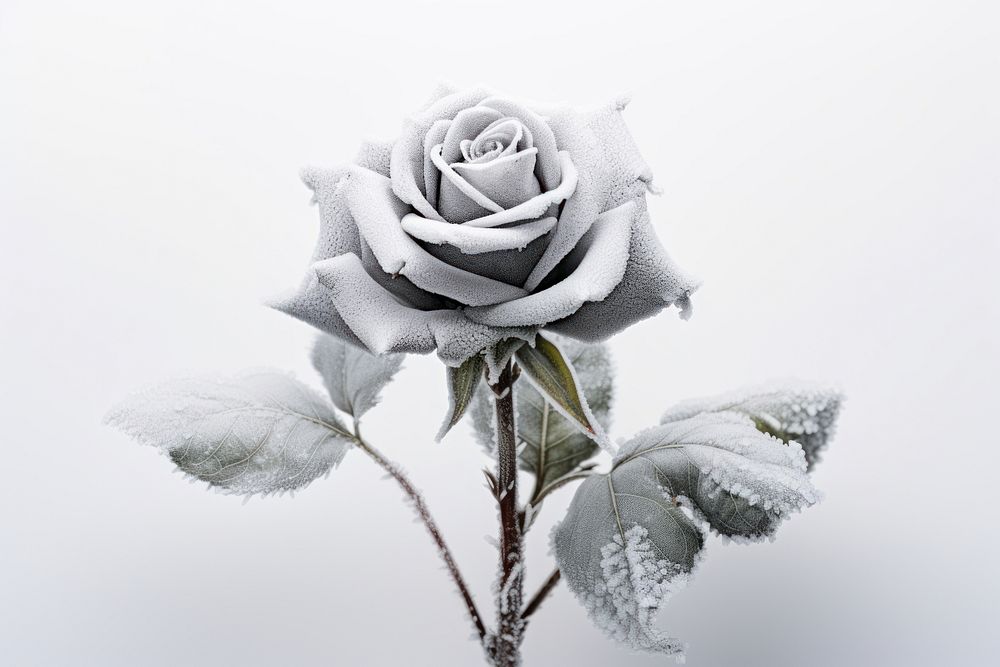 Winter flower nature plant. AI generated Image by rawpixel.