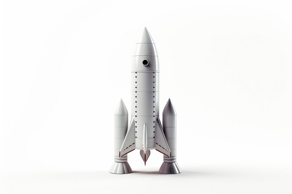 Rocket aircraft vehicle missile. AI generated Image by rawpixel.