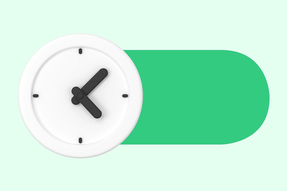 Clock slide icon