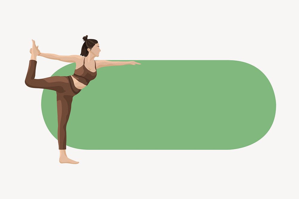 Yoga woman slide icon