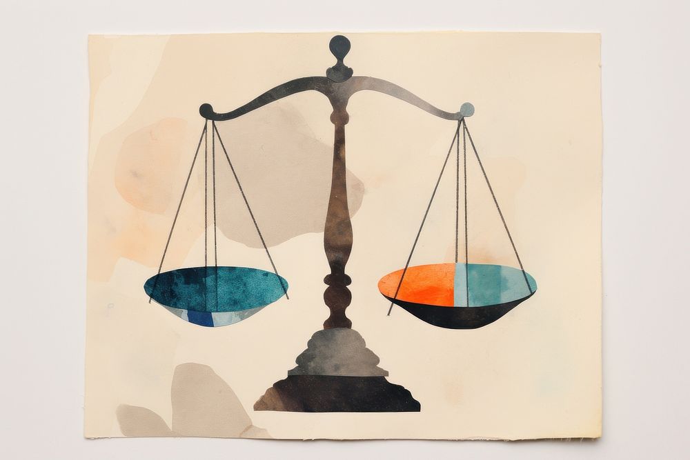 Painting scale lamp art. AI generated Image by rawpixel.