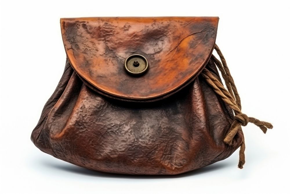 Bag leather handbag purse. AI generated Image by rawpixel.