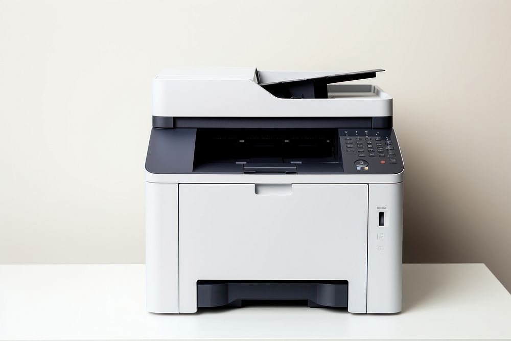 Office printer photocopier electronics technology. AI generated Image by rawpixel.