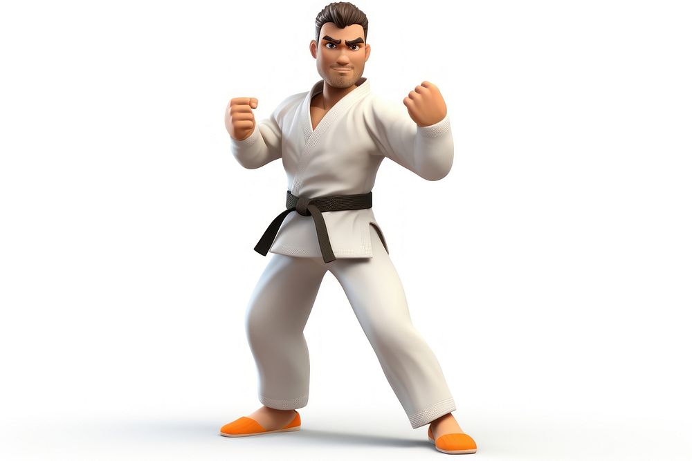 Karate sports adult man. AI generated Image by rawpixel.