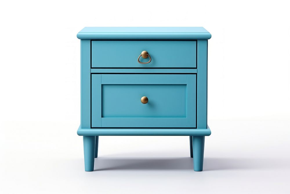 Bedside storage cabinet furniture sideboard drawer. AI generated Image by rawpixel.