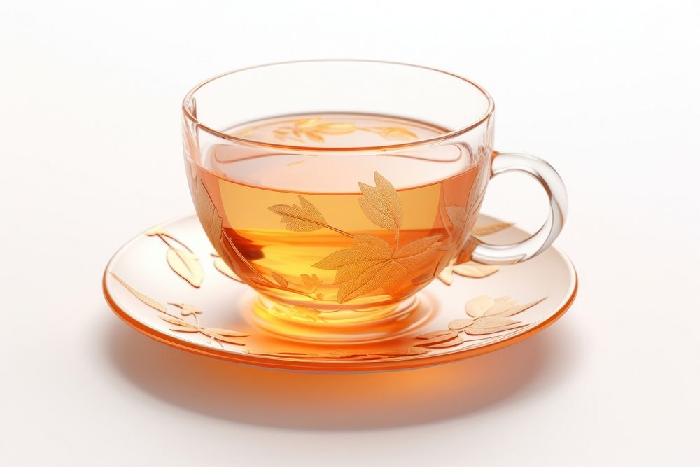 Tea cup saucer glass. AI generated Image by rawpixel.