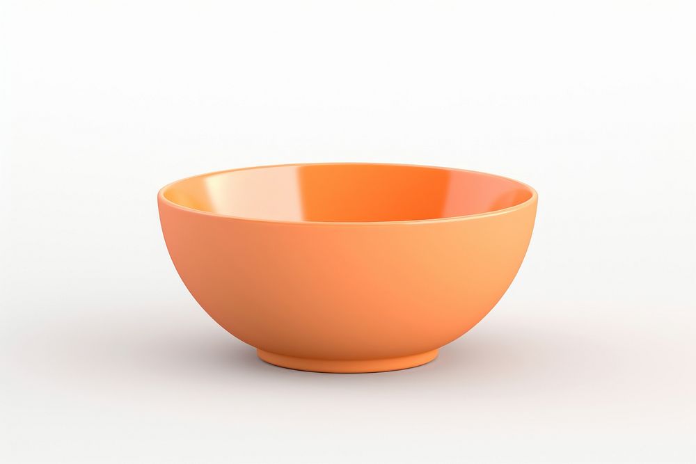 Bowl cup white background simplicity. AI generated Image by rawpixel.