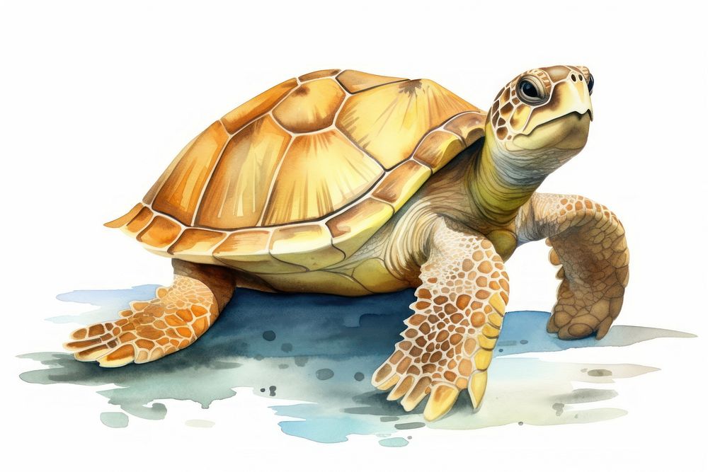 Animal reptile cartoon turtle. 