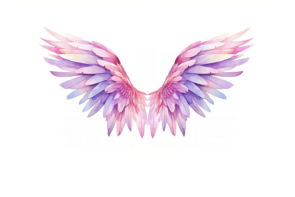 Wings fairy petal bird. AI generated Image by rawpixel.