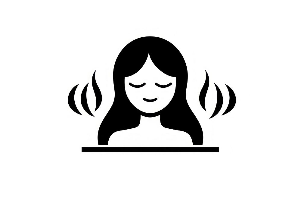 Sauna icon black logo technology. AI generated Image by rawpixel.