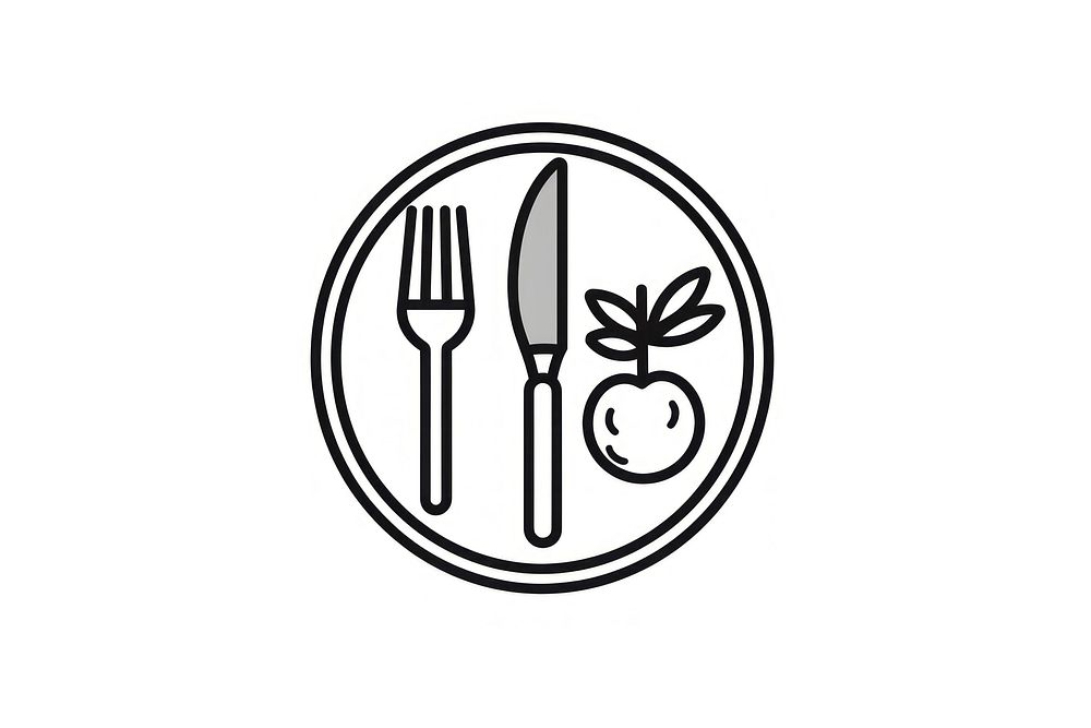 Food diet icon fork silverware freshness. AI generated Image by rawpixel.