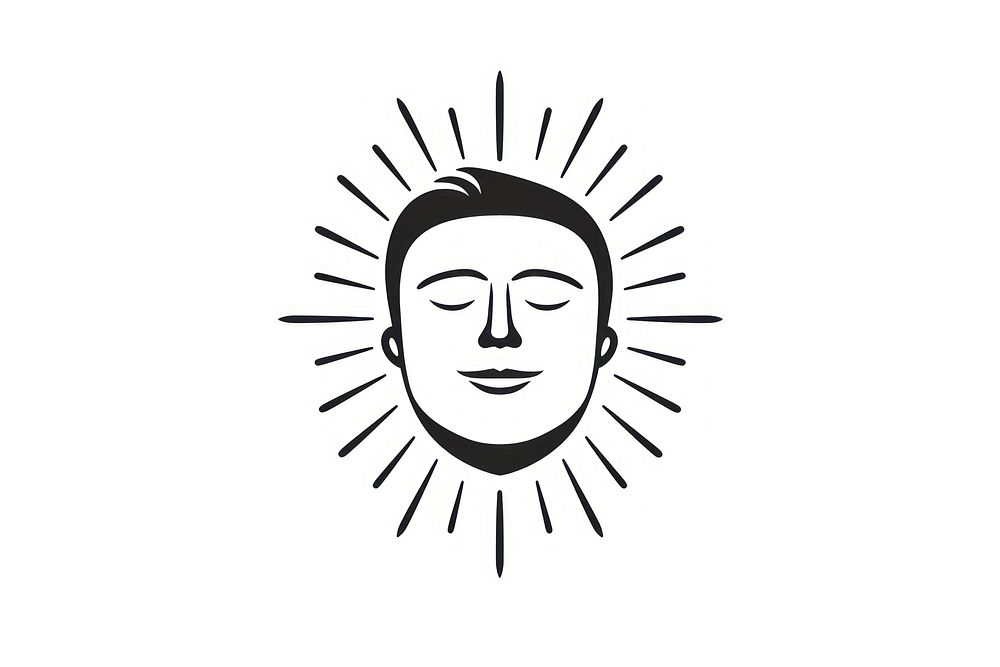 Wellness icon drawing sketch line. AI generated Image by rawpixel.