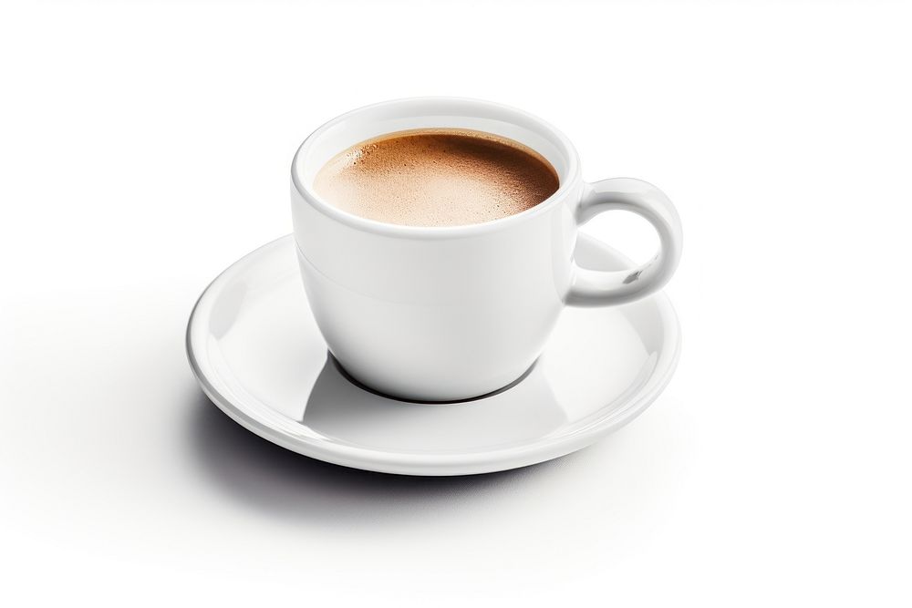 Mug espresso coffee saucer. AI generated Image by rawpixel.