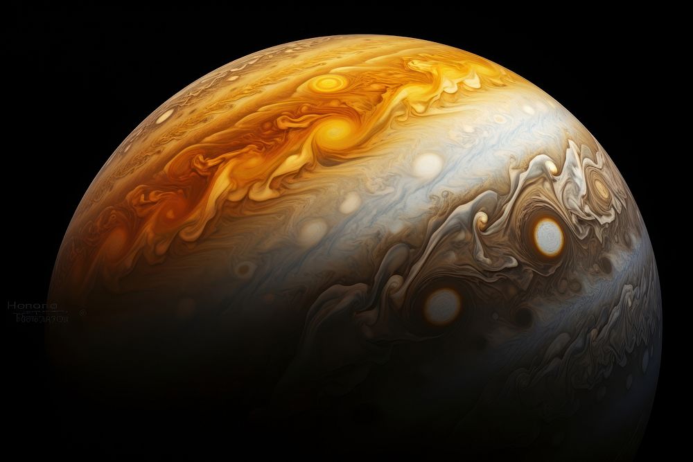 Jupiter astronomy planet nature. AI generated Image by rawpixel.