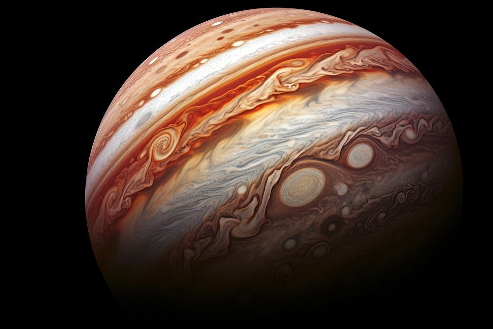 Jupiter astronomy planet space. AI generated Image by rawpixel.