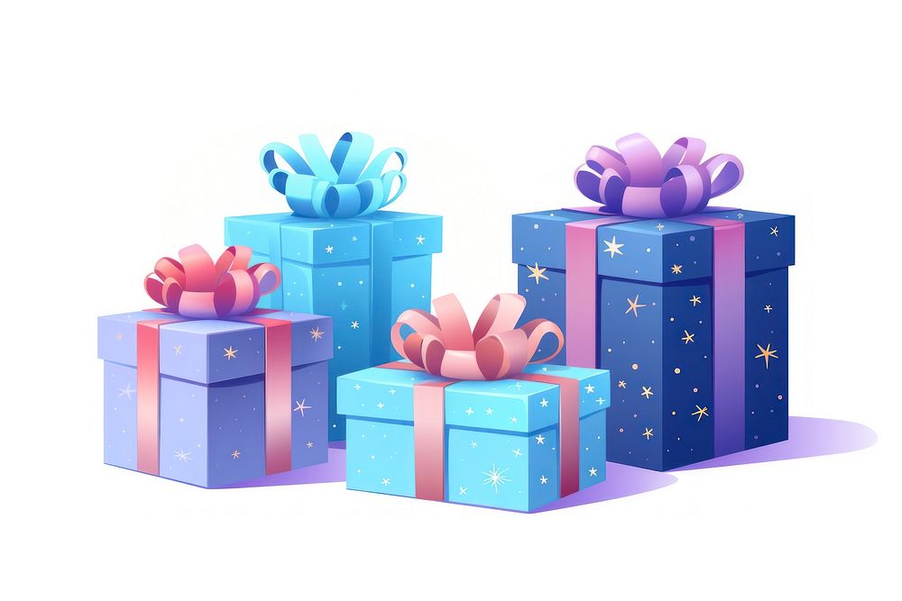 Gift box ribbon celebration. AI generated Image by rawpixel.