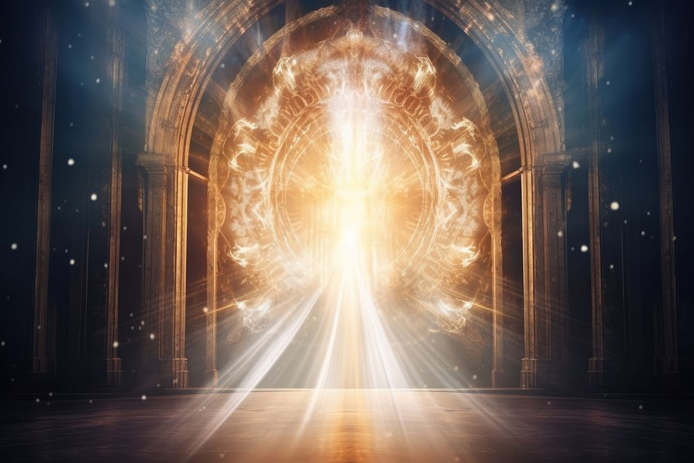 Wizard light backgrounds spirituality